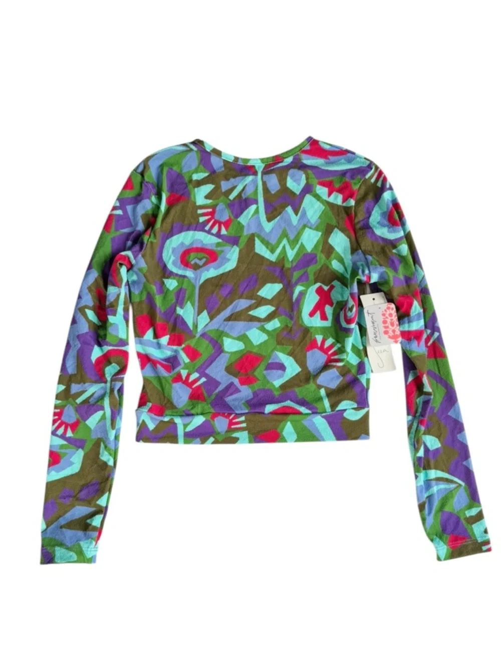 Free People x Seea Palomar Crop Top Rashguard - Anis | NWT - Picture 3 of 6